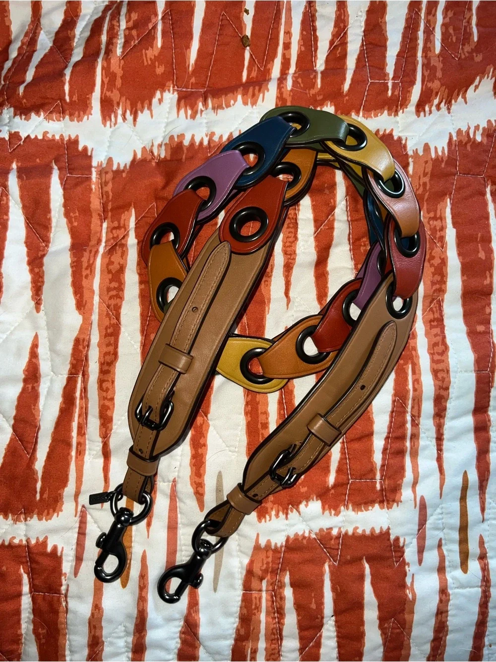 Coach Novelty Leather Bag Strap